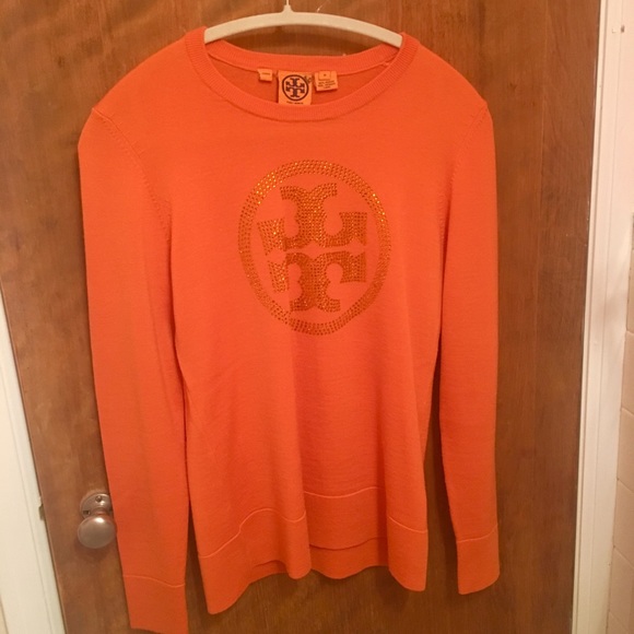 Tory Burch Sweaters - Tory Burch embellished Merino wool sweater